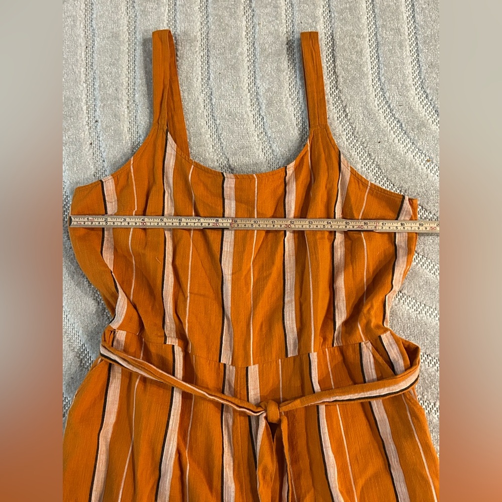 Lucky Brand Catalina Striped 100% Cotton Striped Causal Jumpsuit - XL - Picture 15 of 16
